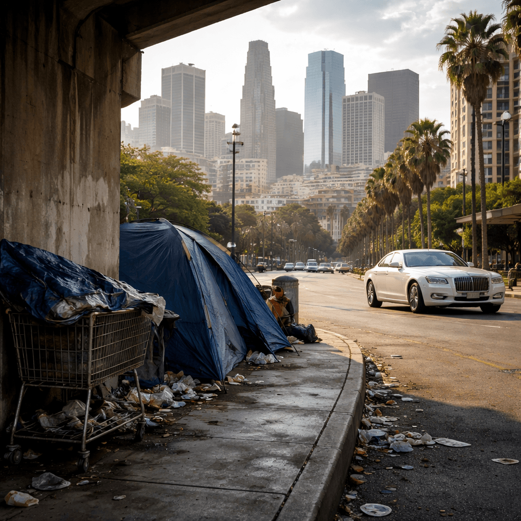 California Ranks Fifth in Nation for Widest Income Gap Between Rich and Poor